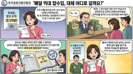 [집합건물 생존백서 #1] 매달 억대 잡수입, 대체 어디로 갈까요?