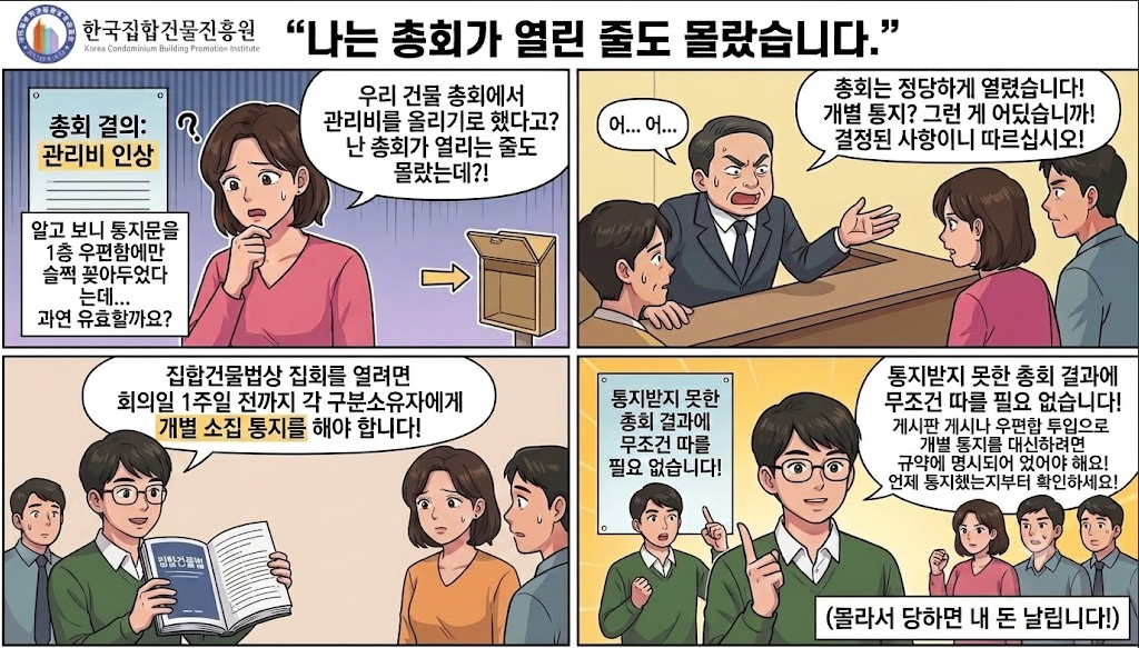 "우리 건물 총회에서 관리비를 올리기로 했다고요?